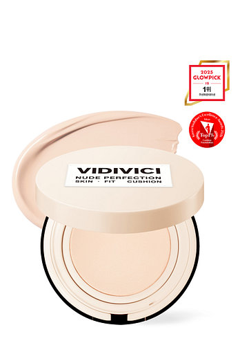 VIDIVICI 누드 퍼펙션 스킨 핏 쿠션 본품 SPF 50+ PA++++ (21N 아이보리) | 신세계V