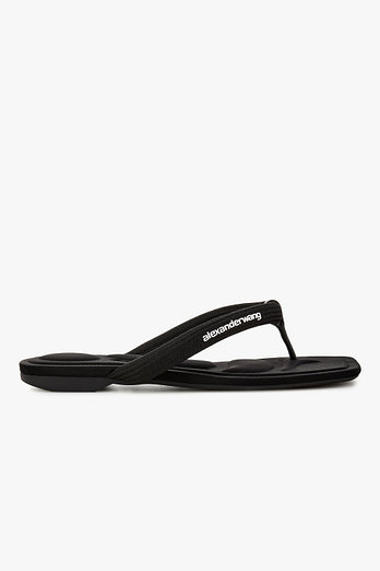 ALEXANDERWANG JENNA 튜블러 플랫 텅 샌들 | 신세계V