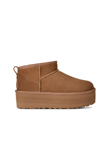 UGG [WOMEN] 스웨이드 레더 미니 플랫폼 부츠 (클래식 울트라 미니 플랫폼) | 신세계V
