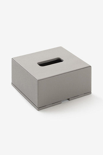 JAJU 노블가죽 휴지케이스_15x14x7cm_베이지 | 신세계V