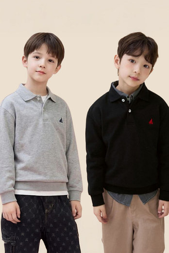 BEANPOLE KIDS [26SS 5%][BEANPOLE KIDS] 26SS [Essential] 요꼬 칼라 스웨트 셔츠 (2종 택1) | 신세계V
