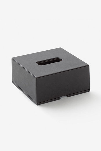 JAJU 노블 가죽 휴지케이스_15x14x7cm_브라운 | 신세계V