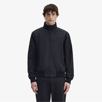 FRED PERRY [Made in England] 메이드 인 잉글랜드 해링턴 재킷 - 블랙 AFPM2G97320-102 | 신세계V