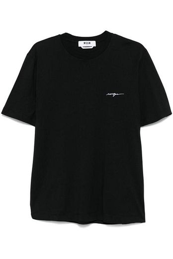 MSGM 엠에스지엠 반팔 티셔츠 3840MM141 257002 99 BLACK DOM | 신세계V
