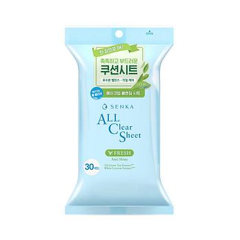 SENKA [센카] [클렌징 시트]센카 올 클리어 시트 프레시 30매입 | 신세계V