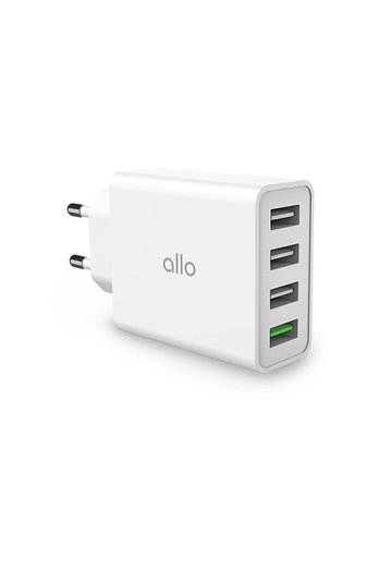 allo [다운로드 쿠폰 증정] 터보 4포트 35W QC3.0 고속 멀티충전기 UC435QC | 신세계V