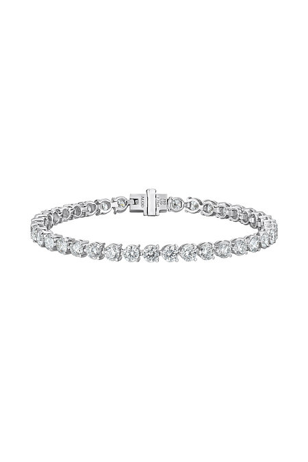 ALOD(알로드) 14K 랩그로운 다이아몬드 3프롱 테니스 팔찌 0.2ct | 신세계V