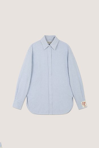 GOLDEN GOOSE KOREA [공식 스토어] 골든구스  여성 바틸다 보이프렌드 셔츠 GWP00820 P000548 80197 | 신세계V