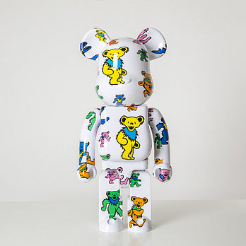 KINKIROBOT 1000% BEARBRICK GRATEFUL DEAD (DANCING BEAR) | 신세계V