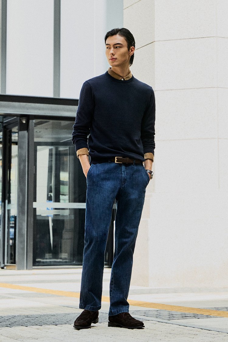 [미리주문10%]26FW 신세계맨즈컬렉션 라이크라 테일러드 데님 2SET
