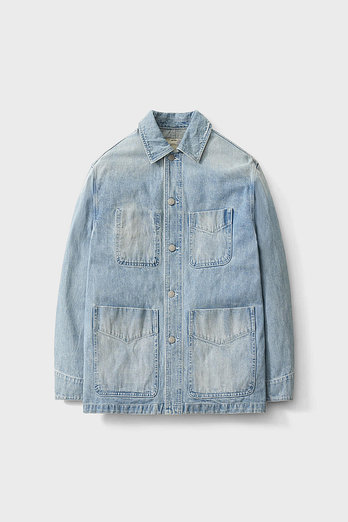 POTTERY Denim Work Jacket_Light Blue | 신세계V