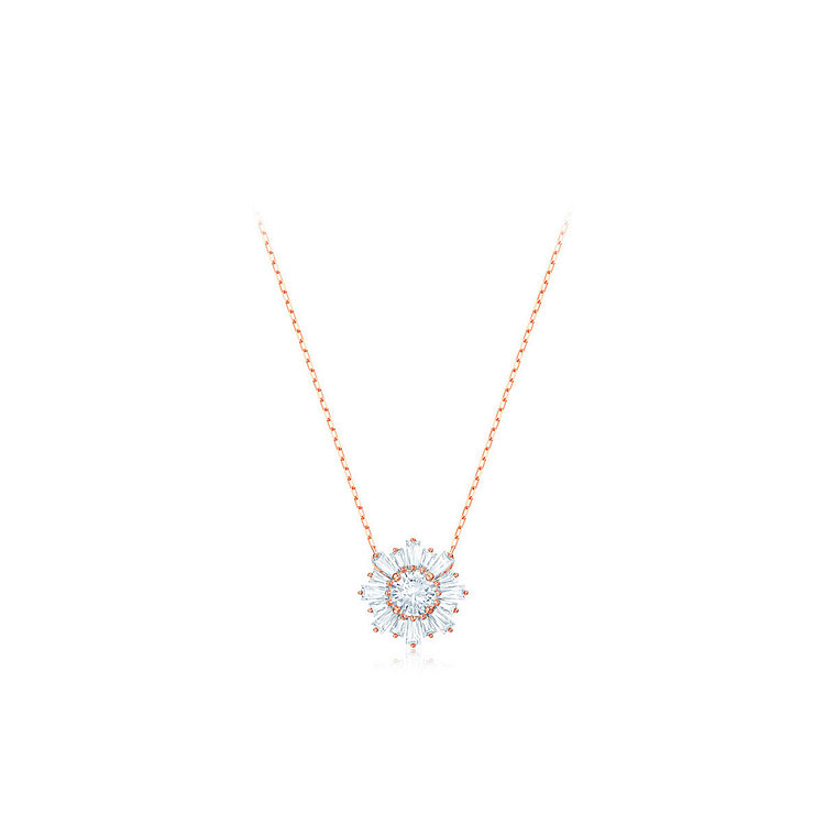 SWAROVSKI(스와로브스키) [스와로브스키/본사정품] Sunshine 로즈골드 네크리스 5451376 | 신세계V