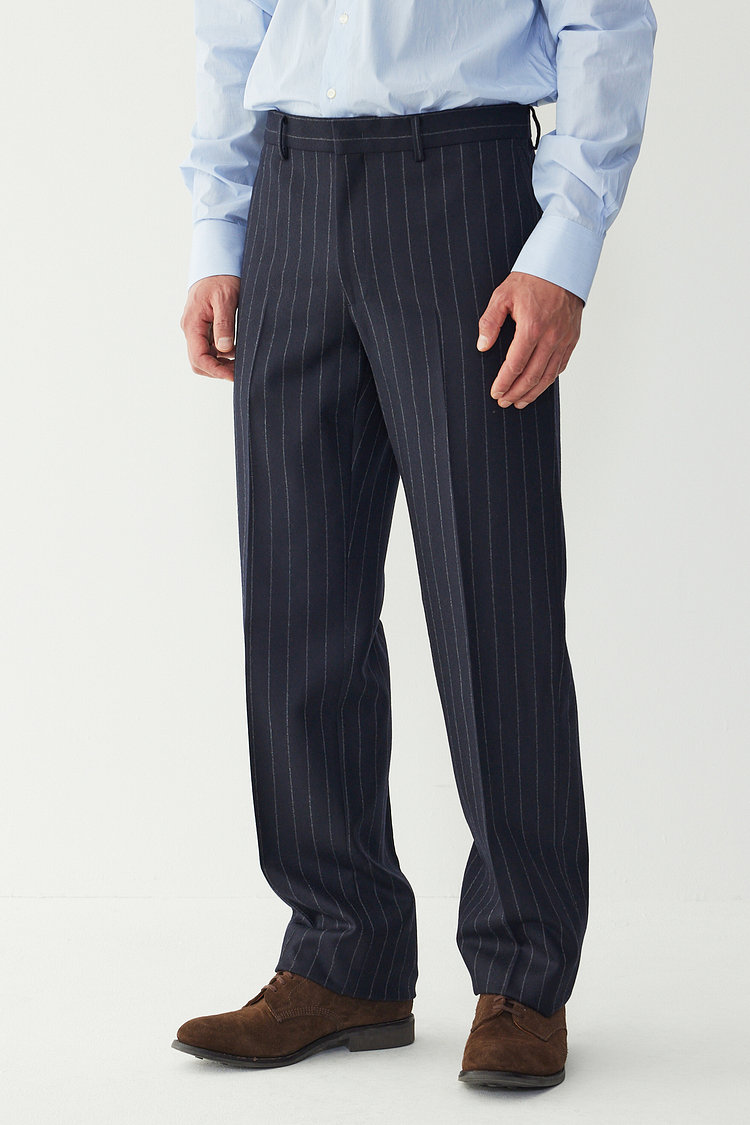더블 스트라이프 에스테이스 수트 팬츠