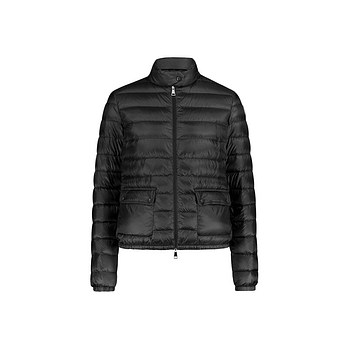 MONCLER [명품] 몽클레어 26SS LANS 로고 패치 경량 패딩 자켓 블랙 1A101 00 53048 999 49707746 | 신세계V