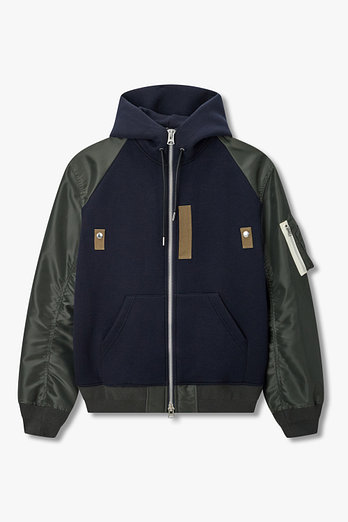 SACAI 남성 스펀지 스웨트 후디 | 신세계V