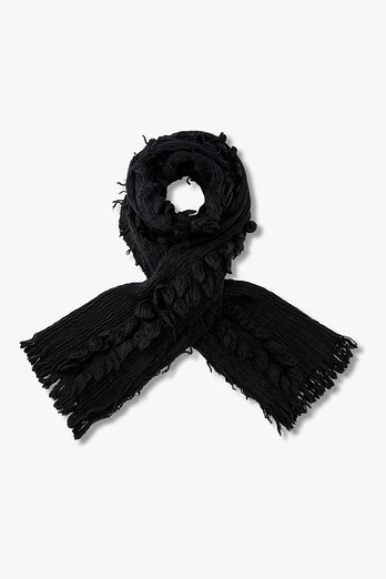Yohji Yamamoto [HOMME]링클 리브드 울 스카프 | 신세계V