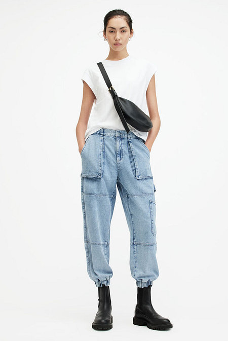 ALLSAINTS 올세인츠 밀라 데님 트라우저 W049TA-2160 | 신세계V