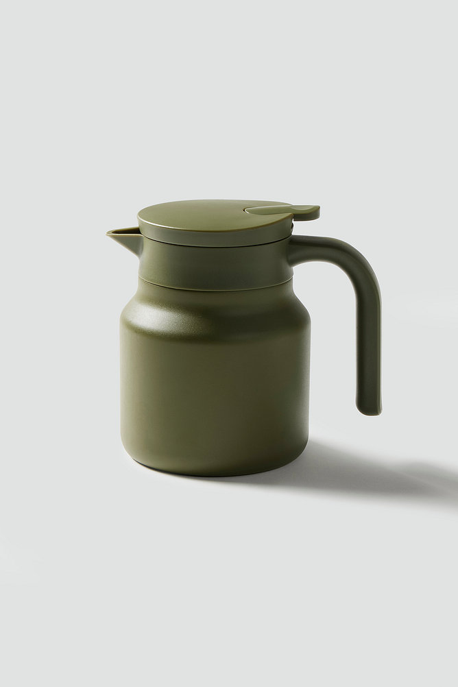 보온 보냉 주전자_700ml_카키