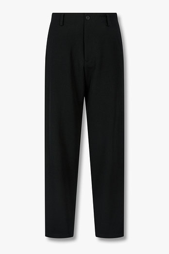 Yohji Yamamoto [HOMME] 드로스트링 테이퍼드 핏 팬츠 | 신세계V