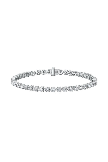 ALOD(알로드) 14K 랩그로운 다이아몬드 3프롱 테니스 팔찌 0.1ct | 신세계V