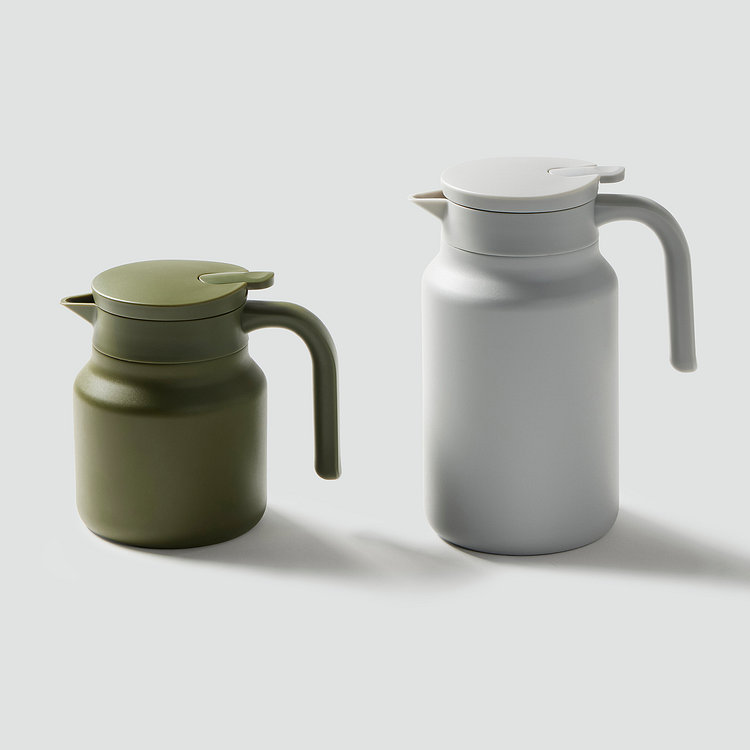 보온 보냉 주전자_700ml_카키