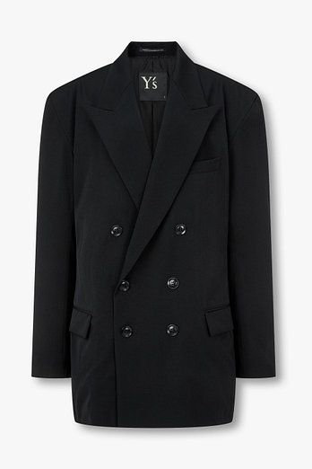Yohji Yamamoto [Y's]피크트 라펠 울 더블 자켓 | 신세계V