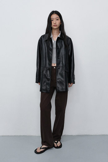 DUNST ESSENTIAL STRAIGHT COLORED JEANS BROWN_UDPA6C208W2 | 신세계V