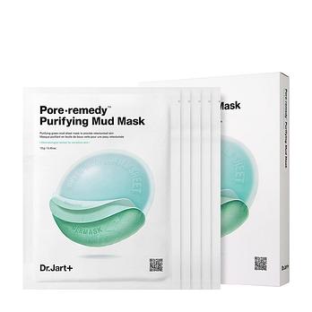 Dr.Jart+ [닥터자르트] 닥터자르트 더마스크 포어레미디 퓨리파잉 머드 마스크 5매입 | 신세계V