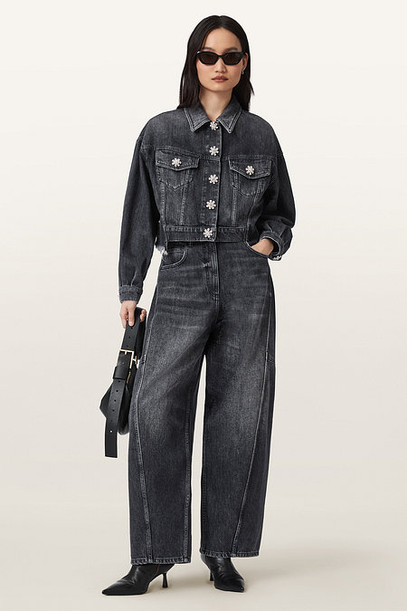 ALLSAINTS 올세인츠 카터 배럴 진 W010ED-162 | 신세계V
