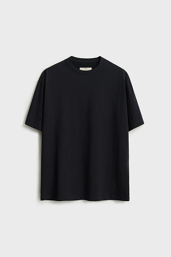 POTTERY Short Sleeve Comfort T-Shirt_Black | 신세계V