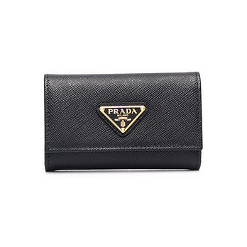 PRADA 프라다 26FW 사피아노 삼각로고 키 블랙 1PG004 QHH F0002 51267064 | 신세계V