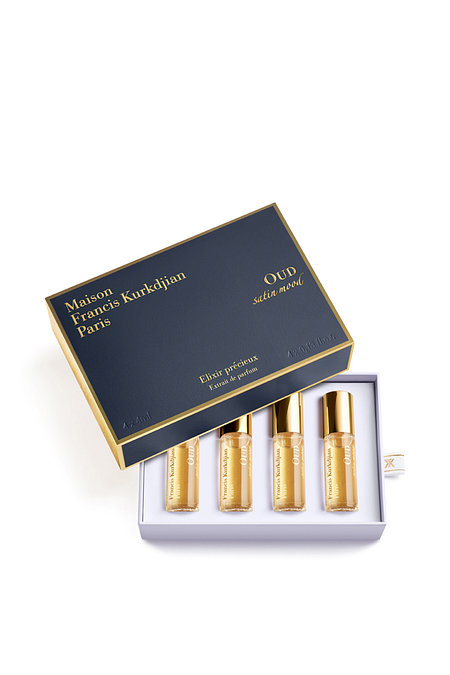 MAISON FRANCIS KURKDJIAN 우드 사틴 무드 엘릭서 프레시유 엑스트레 드 퍼퓸 4ml*4ea | 신세계V