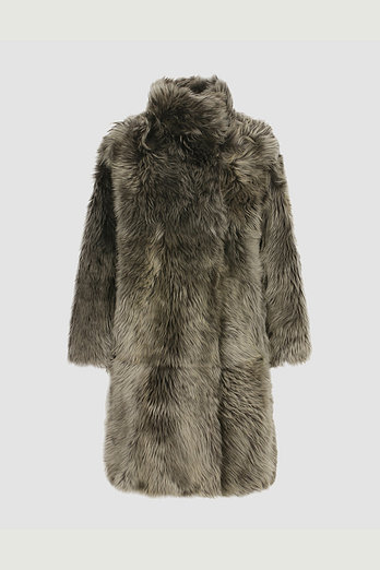 YVES SALOMON [공식] 이브살로몬 망토 퍼 무스탕 | 신세계V