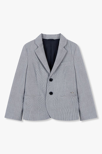 EMPORIO ARMANI JUNIOR [남아] 스트라이프 싱글 자켓 | 신세계V