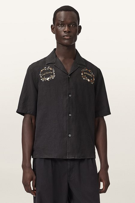 ALLSAINTS 올세인츠 클라비클 숏슬리브 셔츠 M113SE-451 | 신세계V