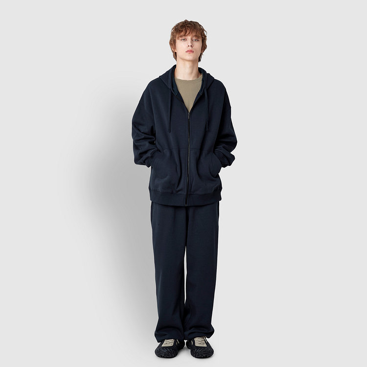 [공용] 기모 스웨트 와이드 팬츠 [S~XL]