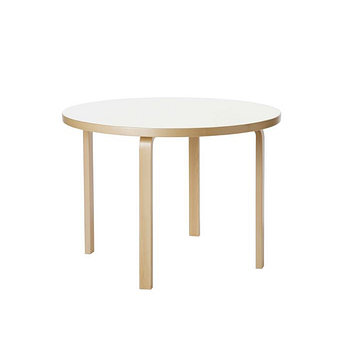 ARTEK Artek 알토 테이블 90A_화이트 라미네이트 | 신세계V