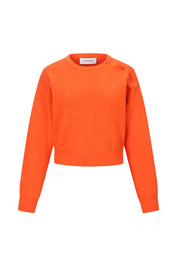 YVES SALOMON [공식] 이브살로몬 크롭 스트레치 니트 | 신세계V