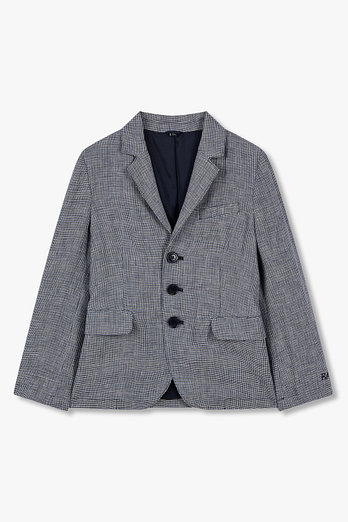EMPORIO ARMANI JUNIOR [남아] 노치트 라펠 린넨 자켓 | 신세계V