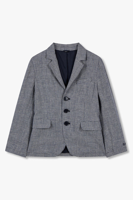 EMPORIO ARMANI JUNIOR [남아] 노치트 라펠 린넨 자켓 | 신세계V