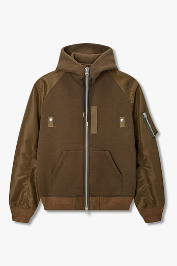 SACAI 남성 스펀지 스웨트 후디 | 신세계V