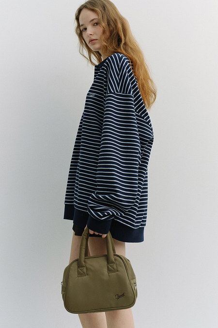 DUNST NYLON BOSTON TOTE BAG KHAKI_UDBA6E212K2 | 신세계V