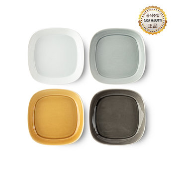 CASA MUUTTI 까사무띠 오다 프레리 사각접시 대 21.5cm 4colors | 신세계V