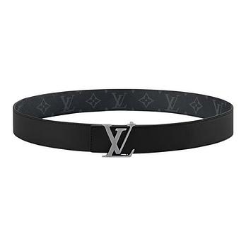 LOUIS VUITTON [명품] 루이비통 LV 이니셜 35mm 리버시블 벨트 모노그램 이클립스 캔버스 95cm M4484T 50631912 | 신세계V