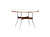 Nelson Swag Leg Dining Table Round (White)