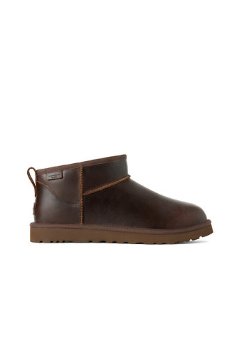 UGG [MEN] 소가죽 유광 클래식 부츠 (클래식 울트라 미니 레더 리젠) | 신세계V