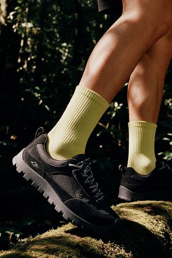 SUNDAY GROOVE     [Raw Hiker Archive] Raw Hiker 로우하이커 소가죽 스니커즈 3cm (BLACK) -SG1009BK | 신세계V
