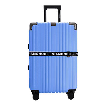 VIAMONOH [확장형] 비토 스토퍼 캐리어 26인치형(벨트+보관커버 포함)_블루 | 신세계V