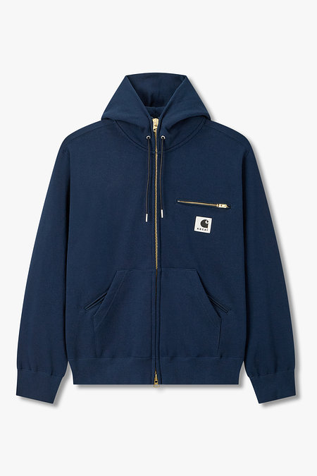 SACAI(사카이) [CARHARTT WIP] 남성 코튼 저지 후디(네이비) | 신세계V