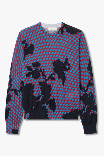 DRIES VAN NOTEN 플라워 도트 패턴 풀오버 | 신세계V